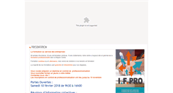 Desktop Screenshot of ifpro.fr